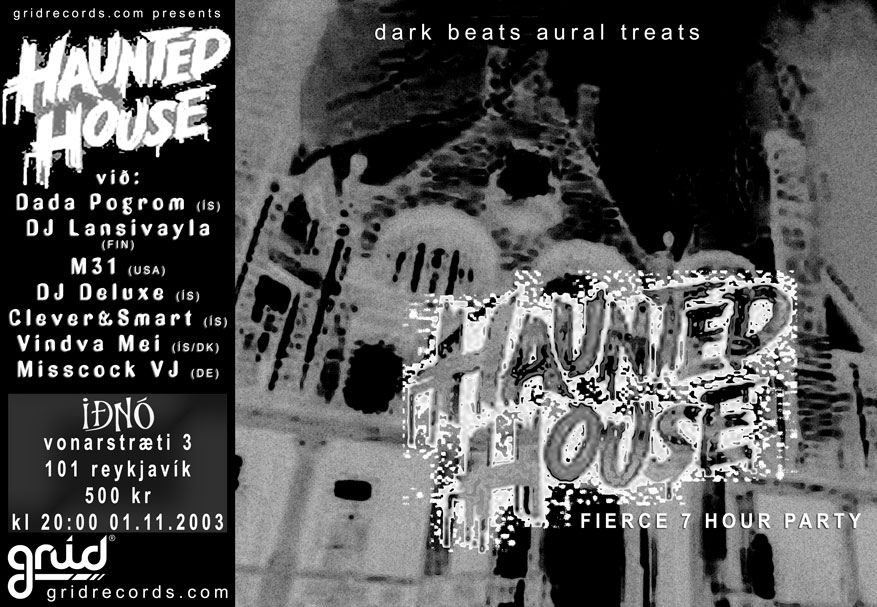 dada pogrom haunted house party 01.11.2003